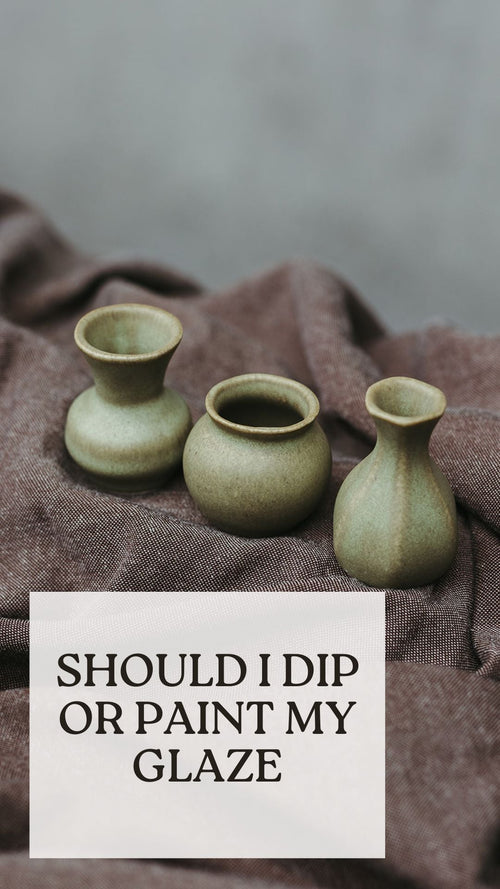 Painting vs. Dipping: Which Glazing Technique Should You Choose?