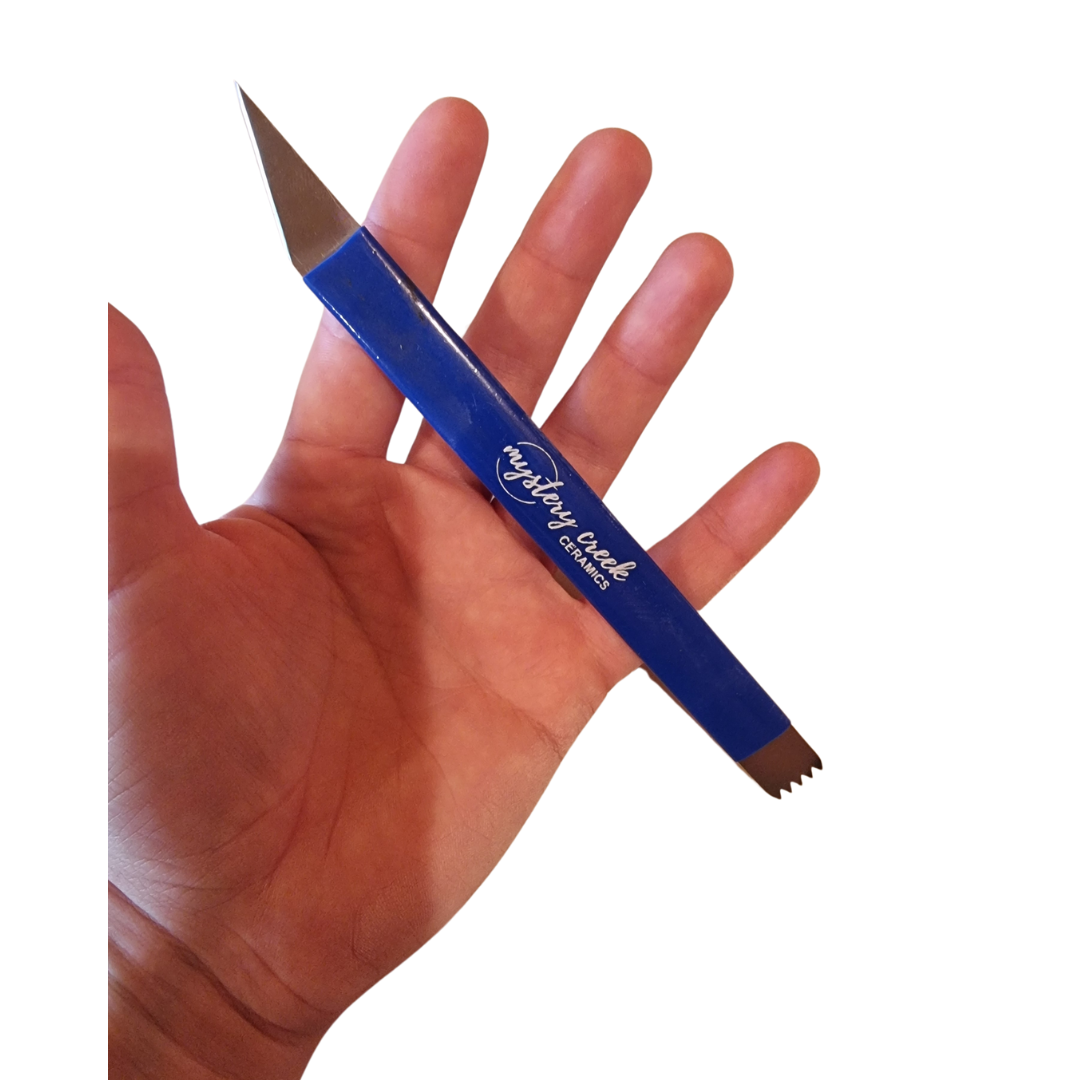 Mystery Creek Ceramics Knife and Scratchy Tool