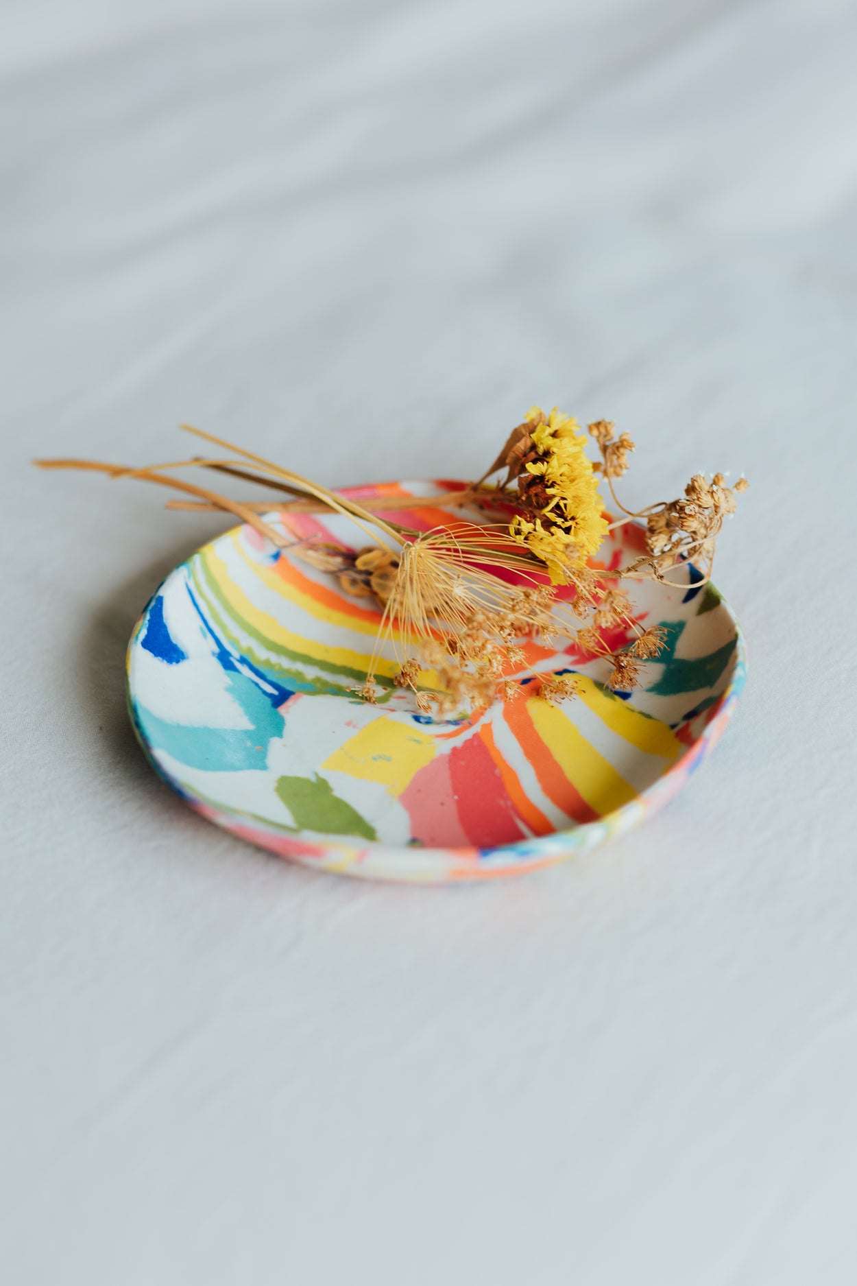 Nerikomi Plate Mixed Up