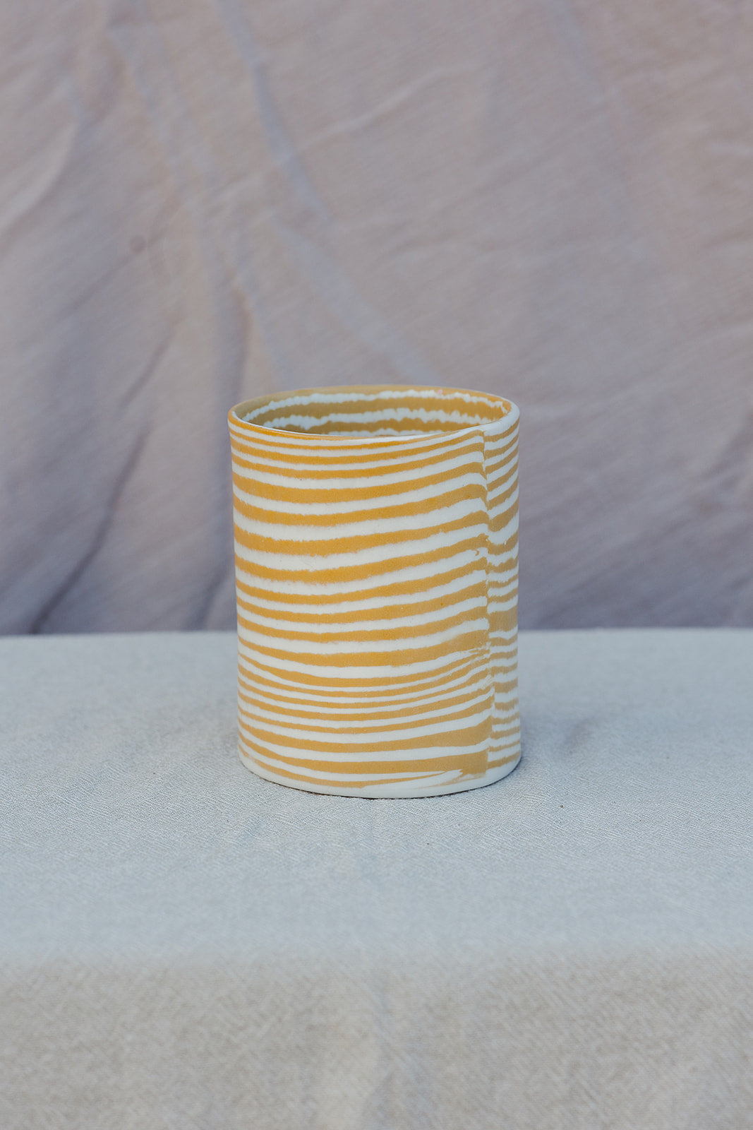 Nerikomi Cutlery Holder Striped