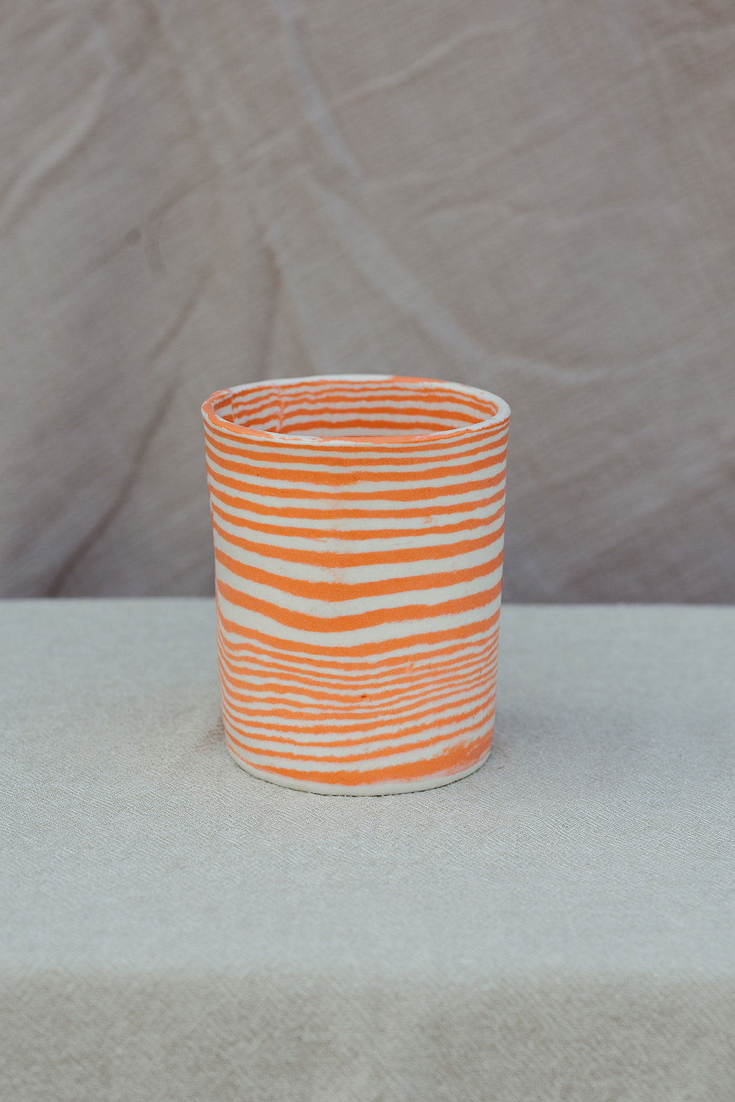 Nerikomi Cutlery Holder Striped