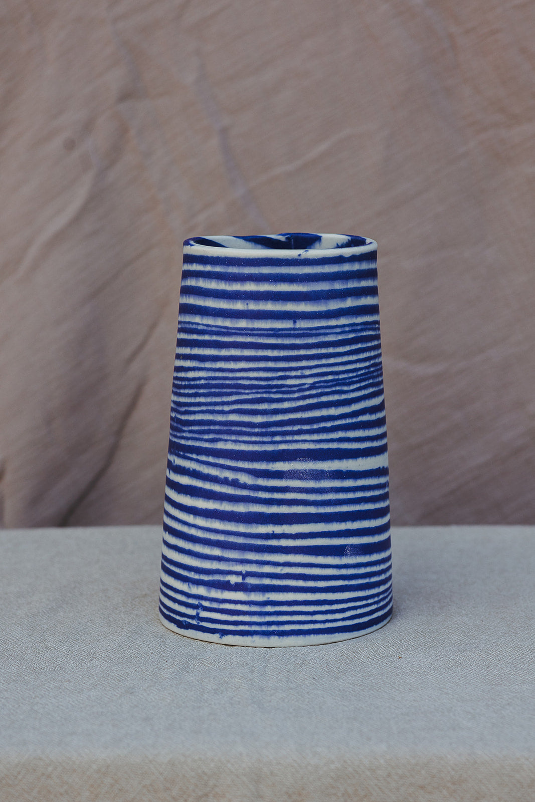Nerikomi Vase Striped