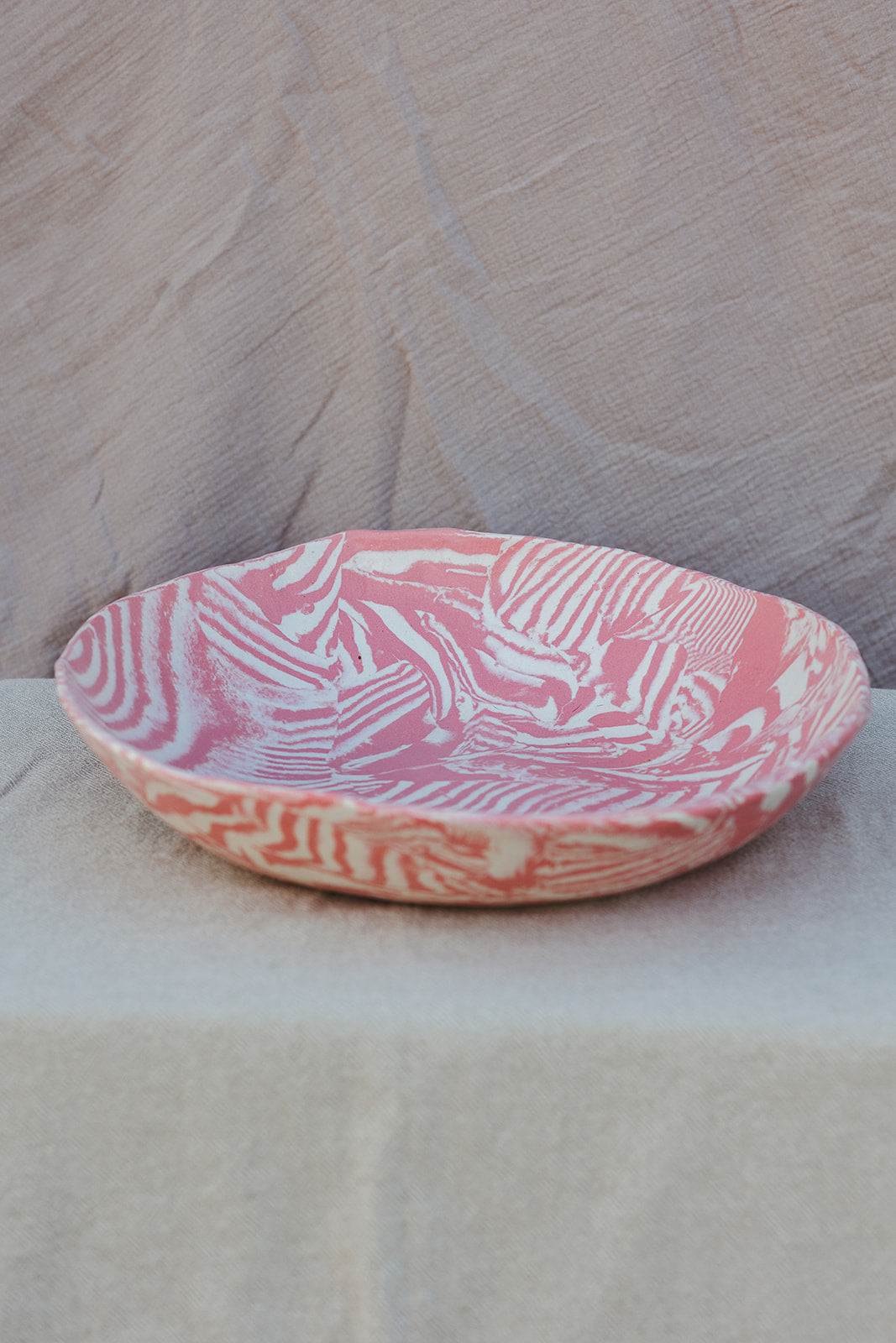 Nerikomi Serving Bowl Mixed Up