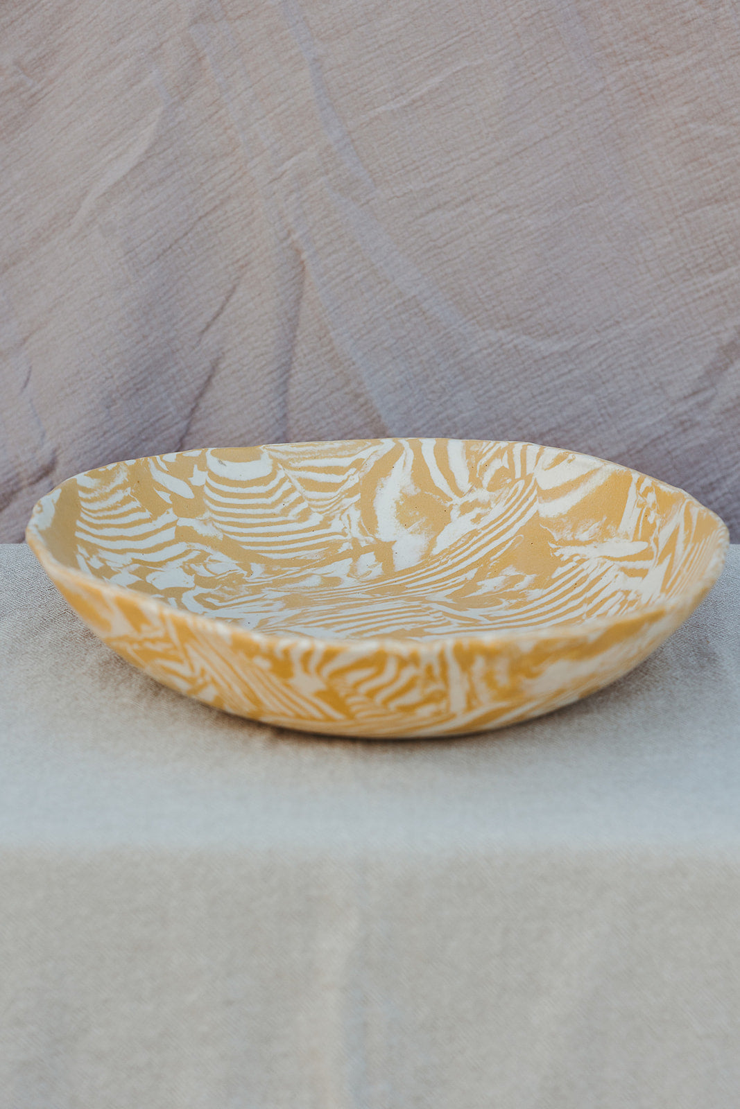 Nerikomi Serving Bowl Mixed Up