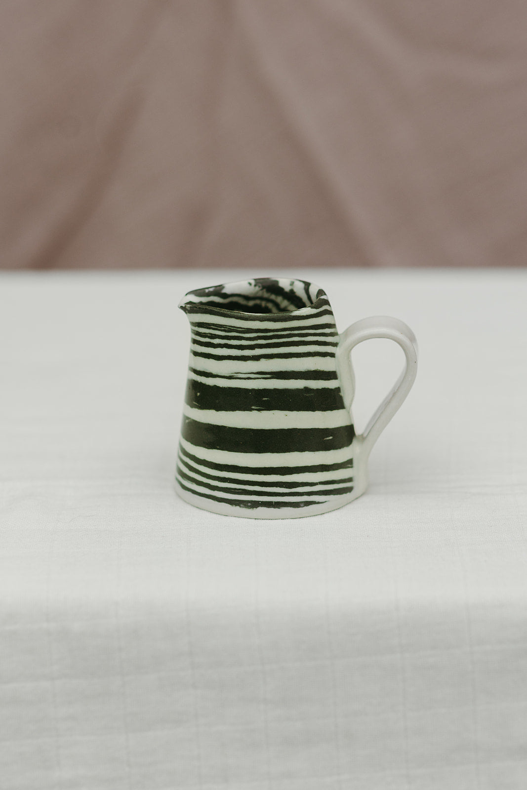 Nerikomi Jug Striped