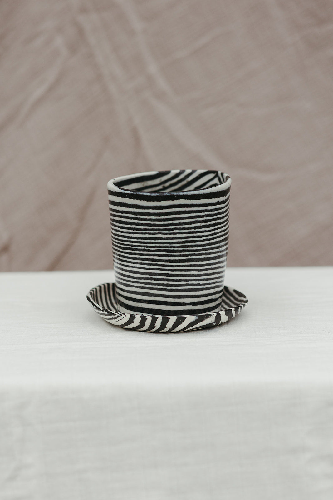 Nerikomi Planter Striped