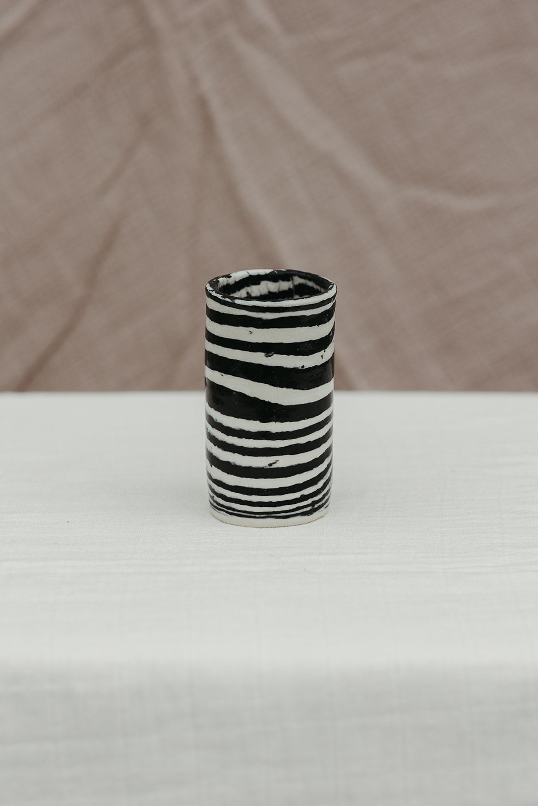 Nerikomi Skinny Vase Striped