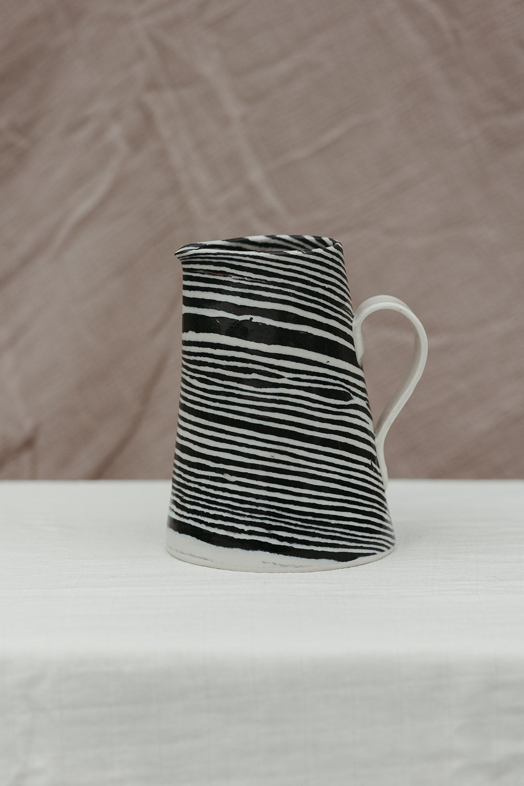 Nerikomi Jug Striped