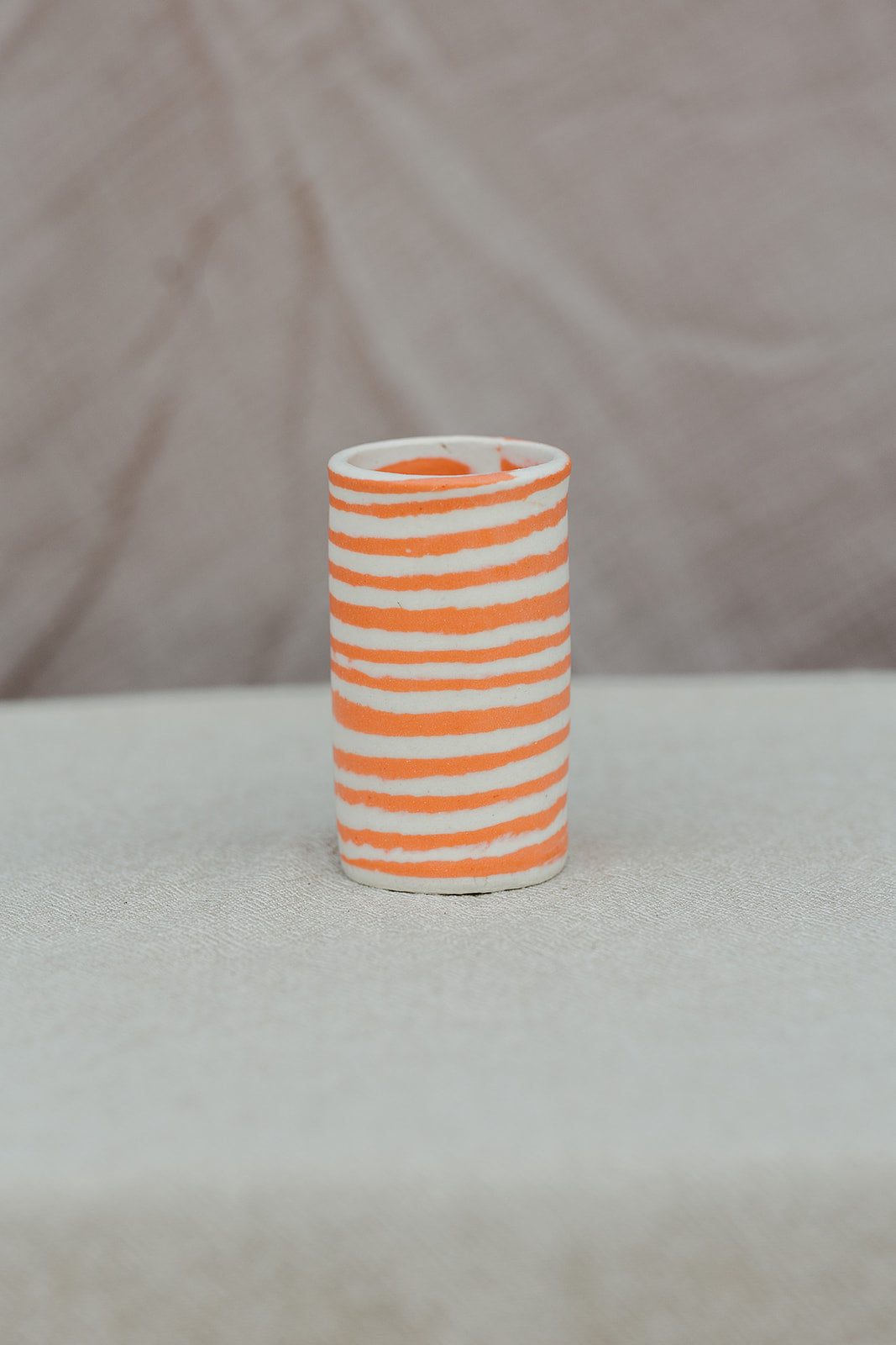 Nerikomi Skinny Vase Striped