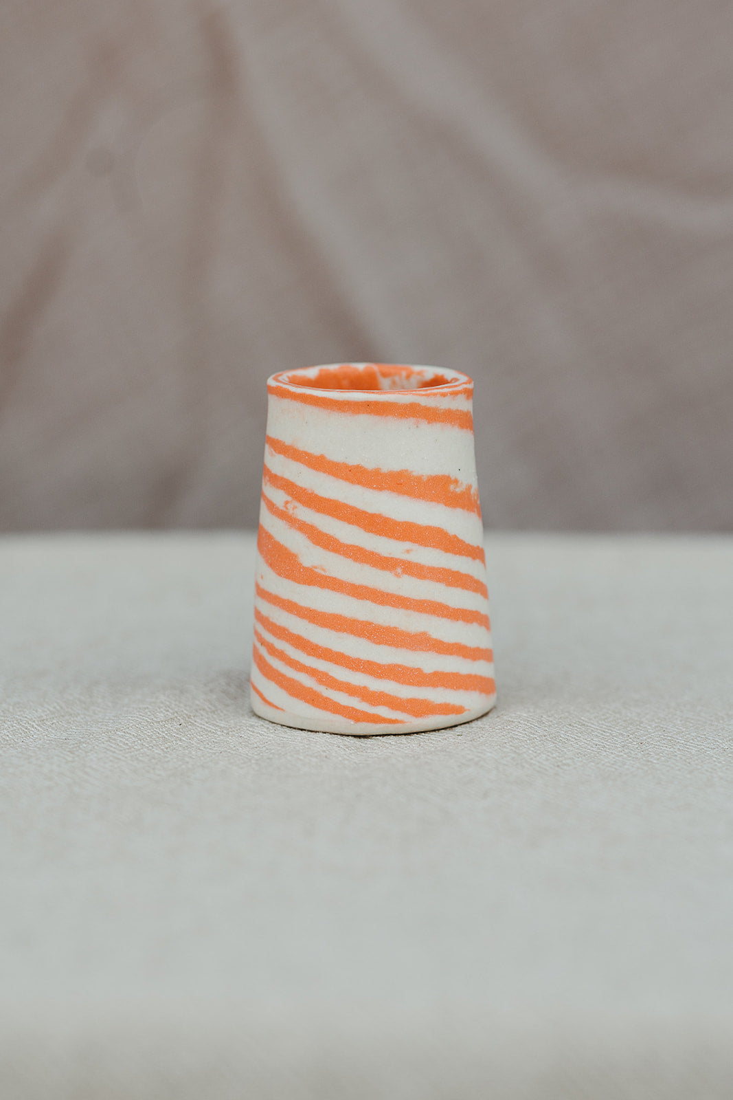 Nerikomi Vase Striped