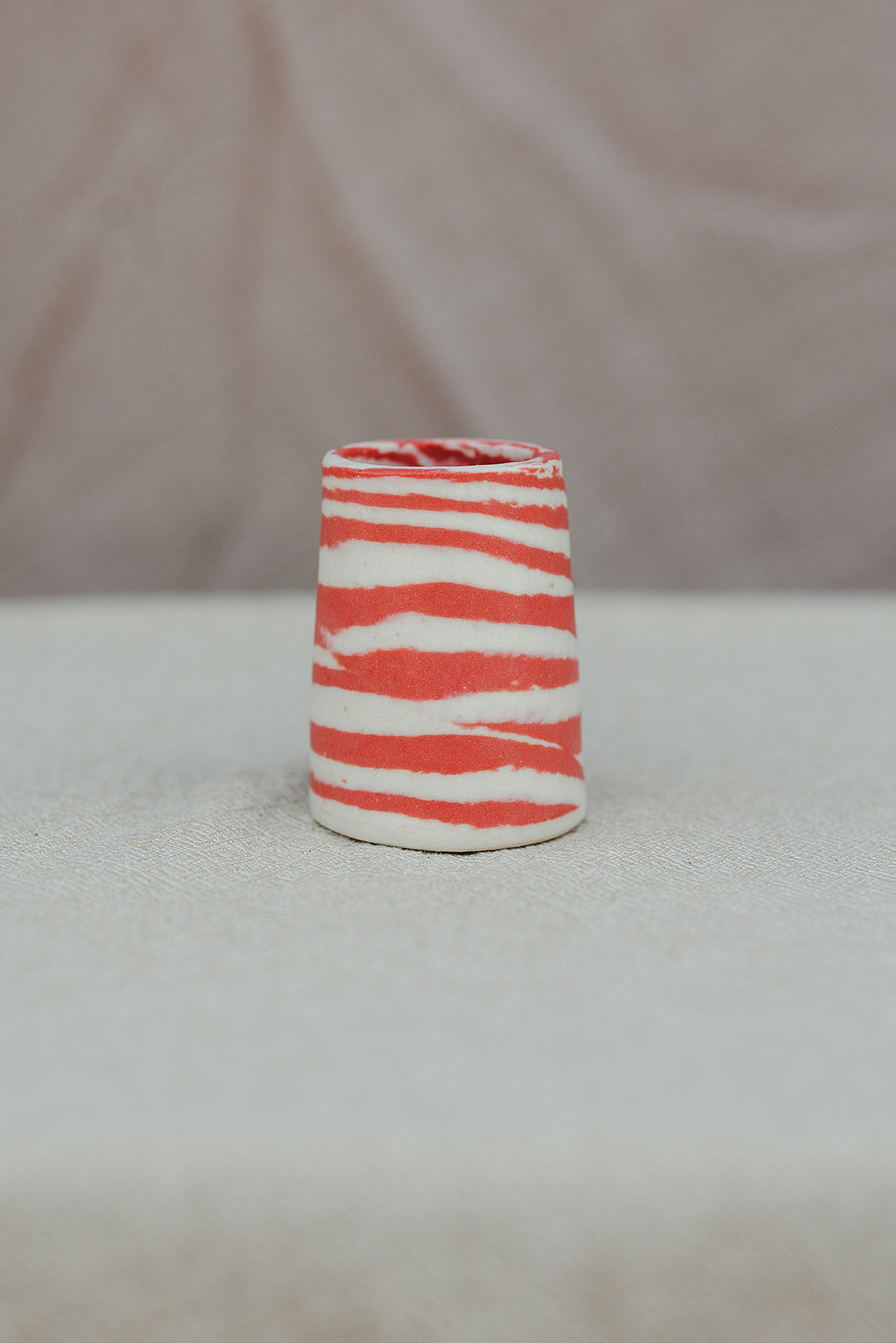 Nerikomi Vase Striped