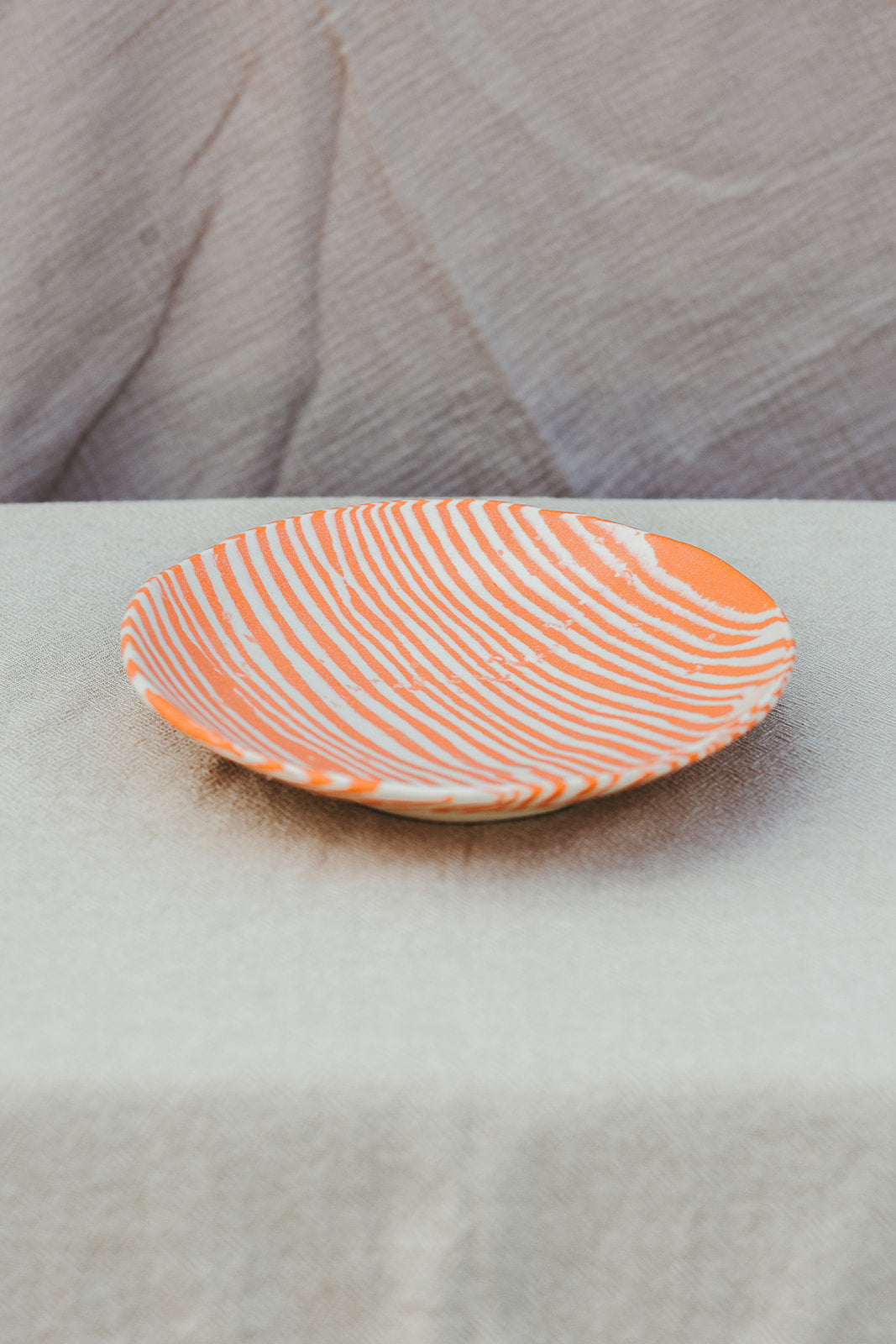 Nerikomi Pasta Bowl Striped