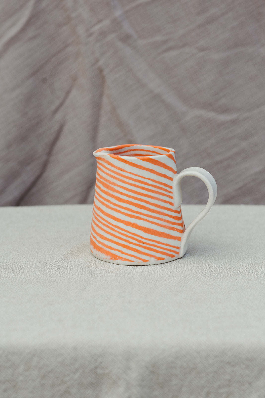Nerikomi Jug Striped