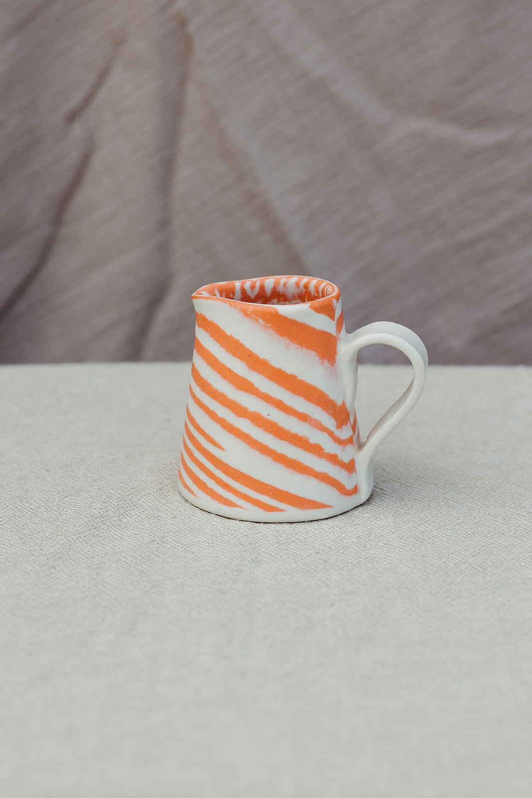 Nerikomi Jug Striped