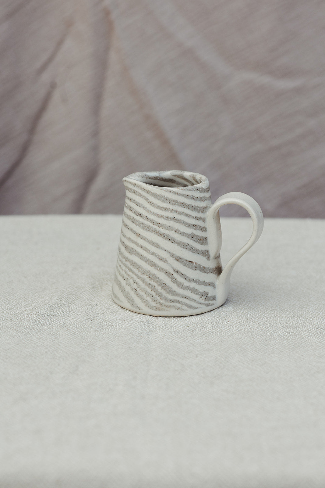 Nerikomi Jug Striped