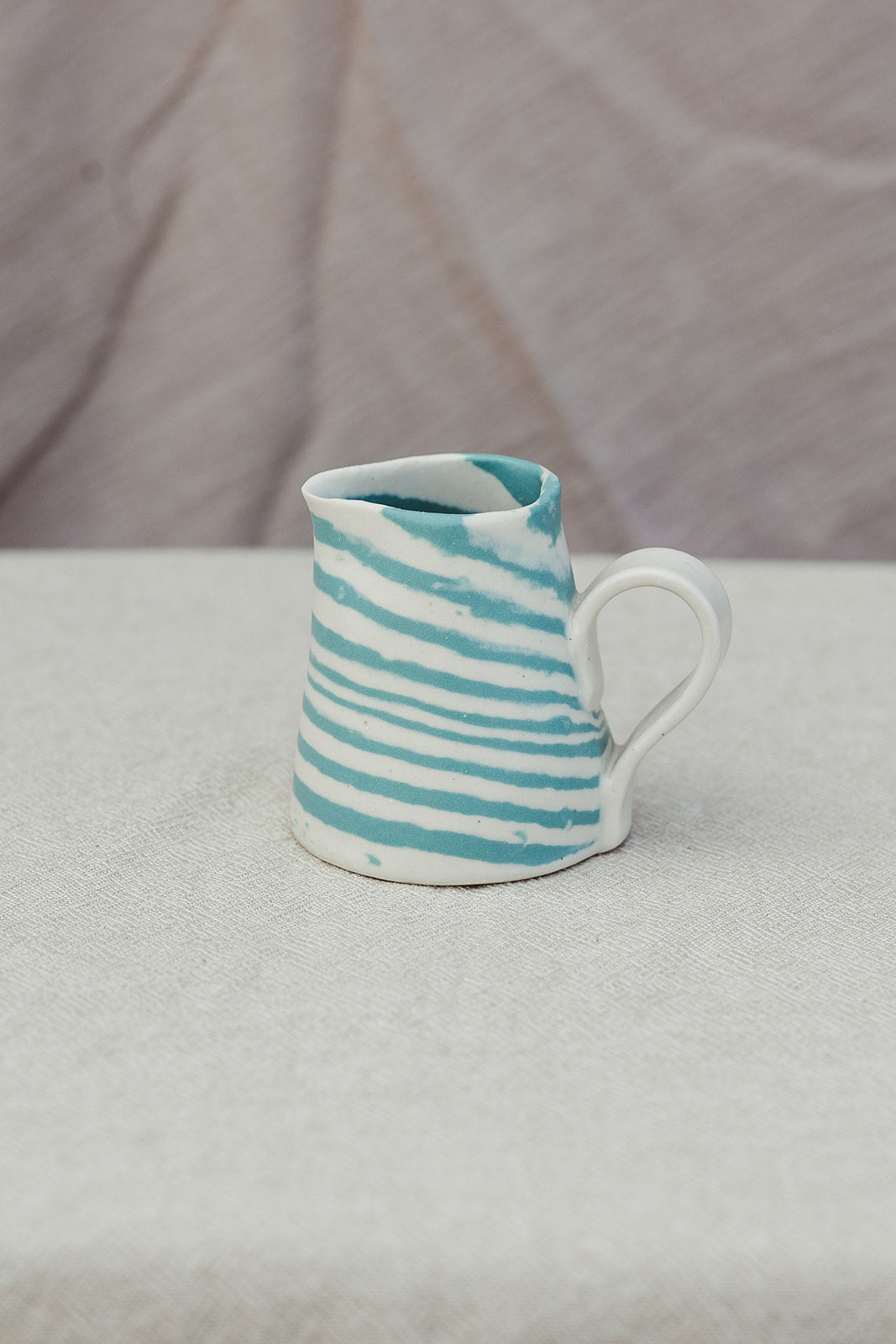 Nerikomi Jug Striped