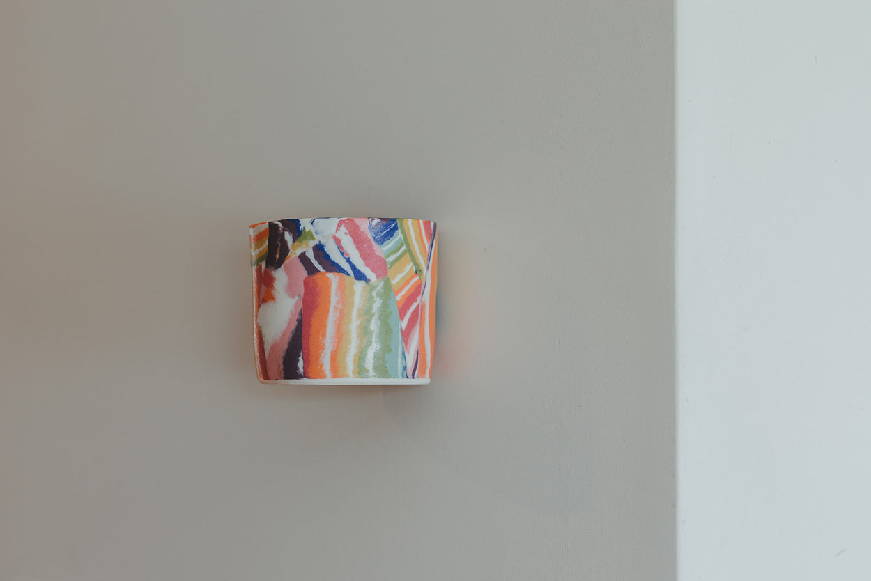 Nerikomi Planter Hanging Mixed Up