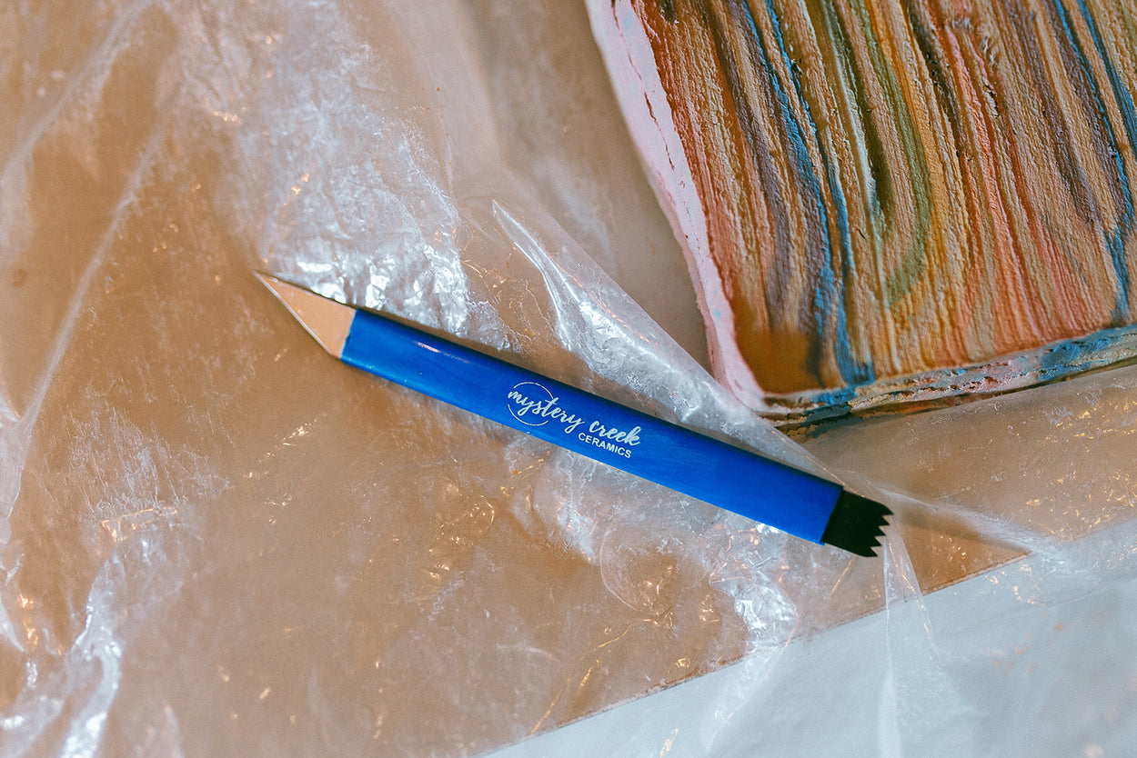 Mystery Creek Ceramics Knife and Scratchy Tool