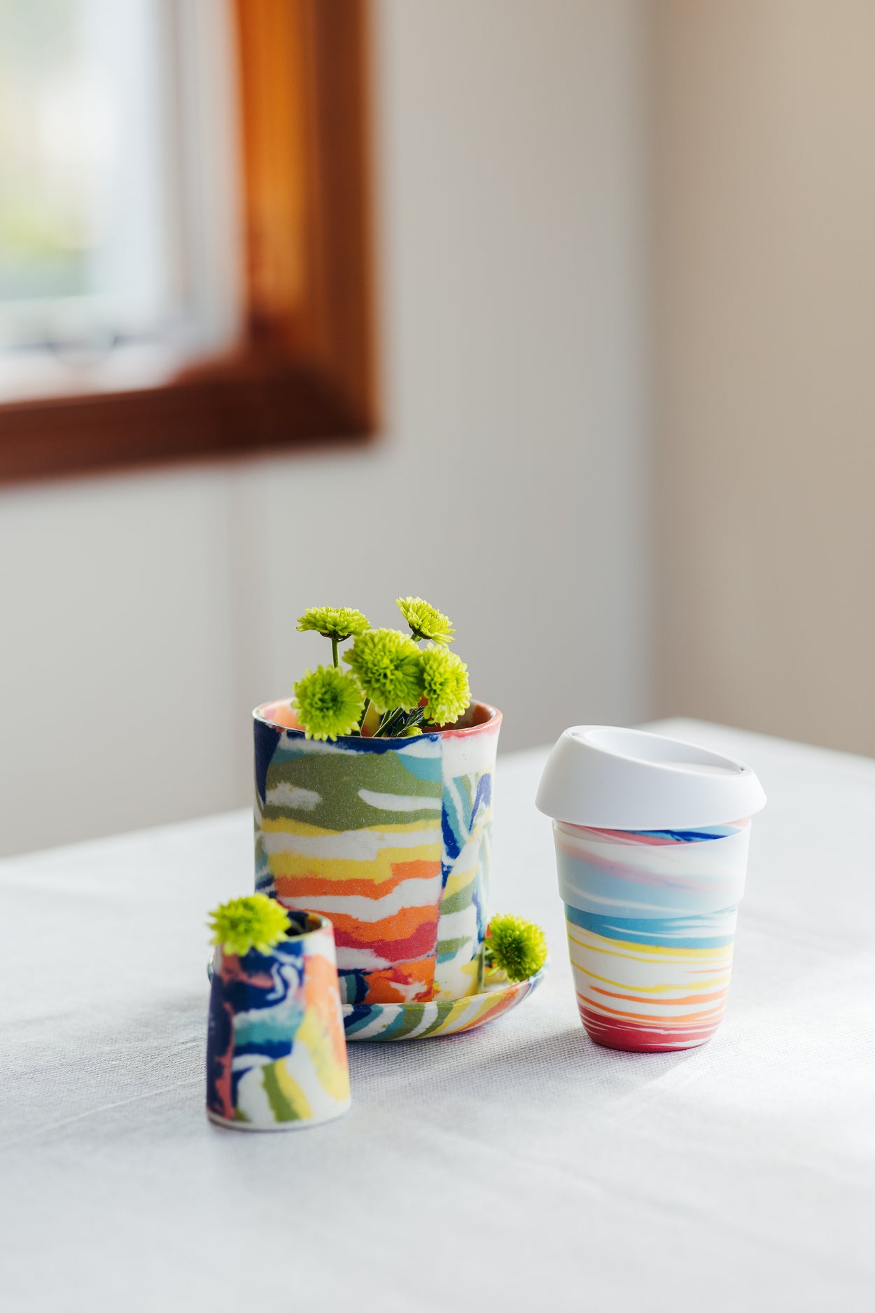 Nerikomi Vase Mixed Up