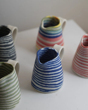 Nerikomi Jug Striped