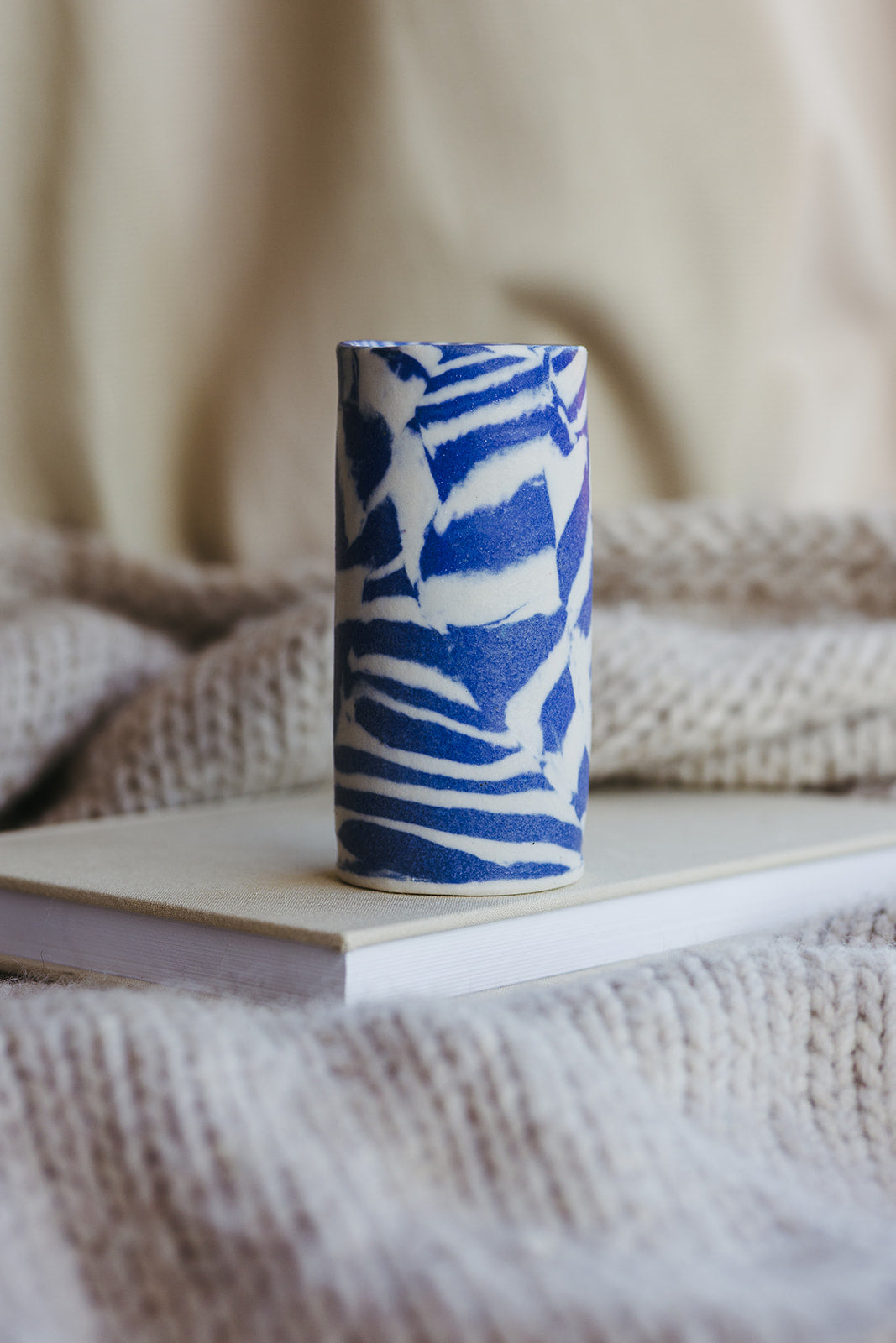 Nerikomi Skinny Vase Mixed Up