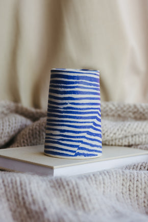 Nerikomi Vase Striped