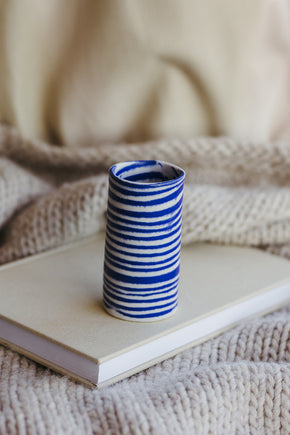 Nerikomi Skinny Vase Striped