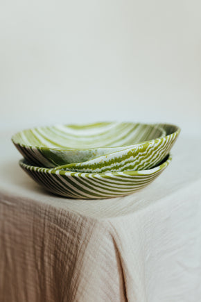 Nerikomi Breakfast Bowl Striped