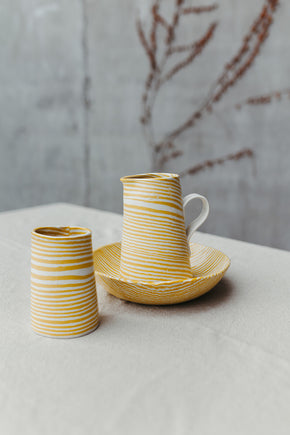 Nerikomi Jug Striped