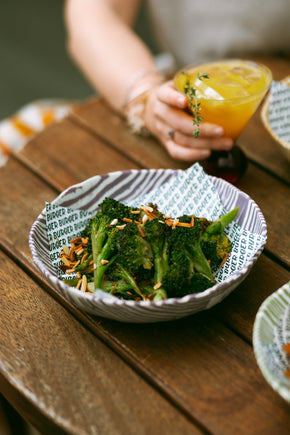 Nerikomi Breakfast Bowl Striped