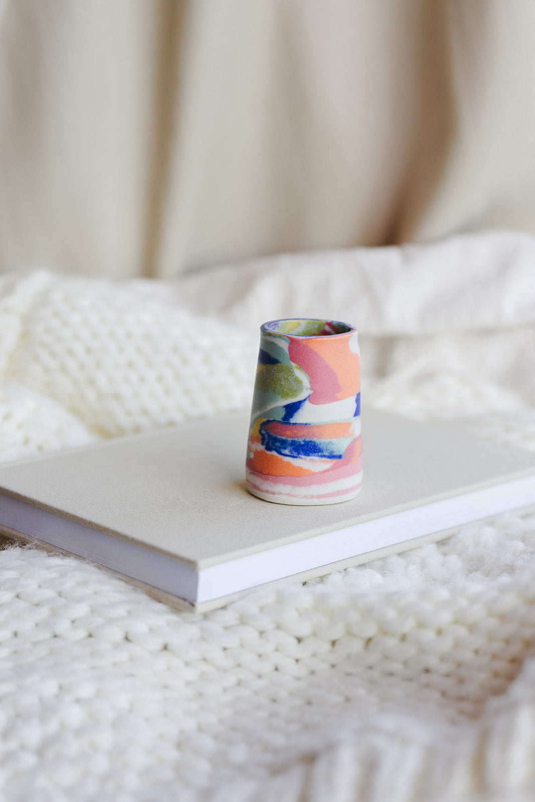Nerikomi Vase Tiny