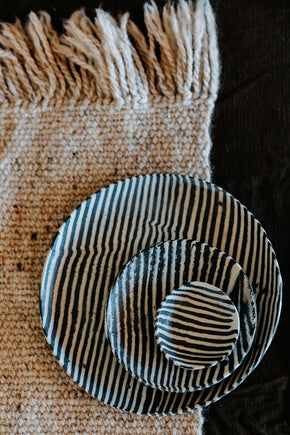 Nerikomi Plate Striped