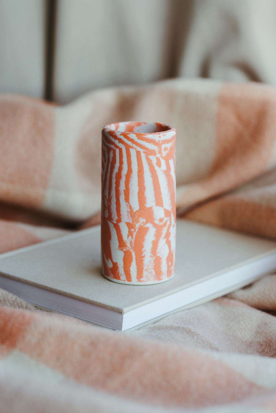 Nerikomi Skinny Vase Mixed Up