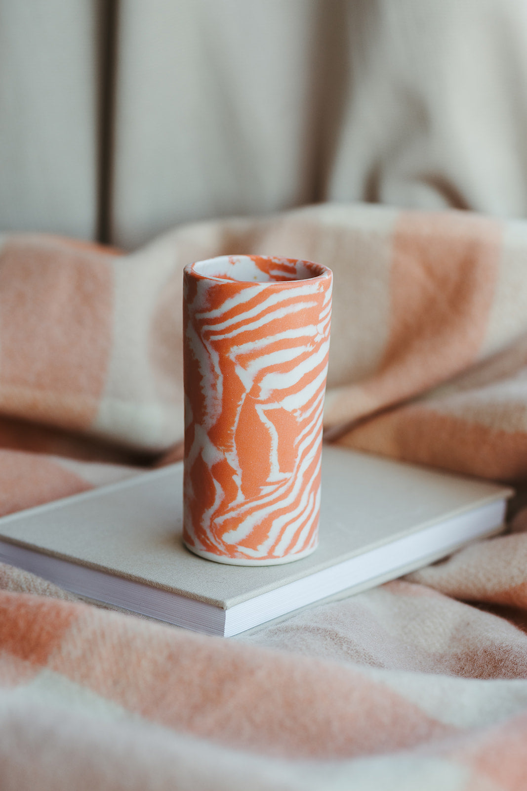 Nerikomi Skinny Vase Mixed Up