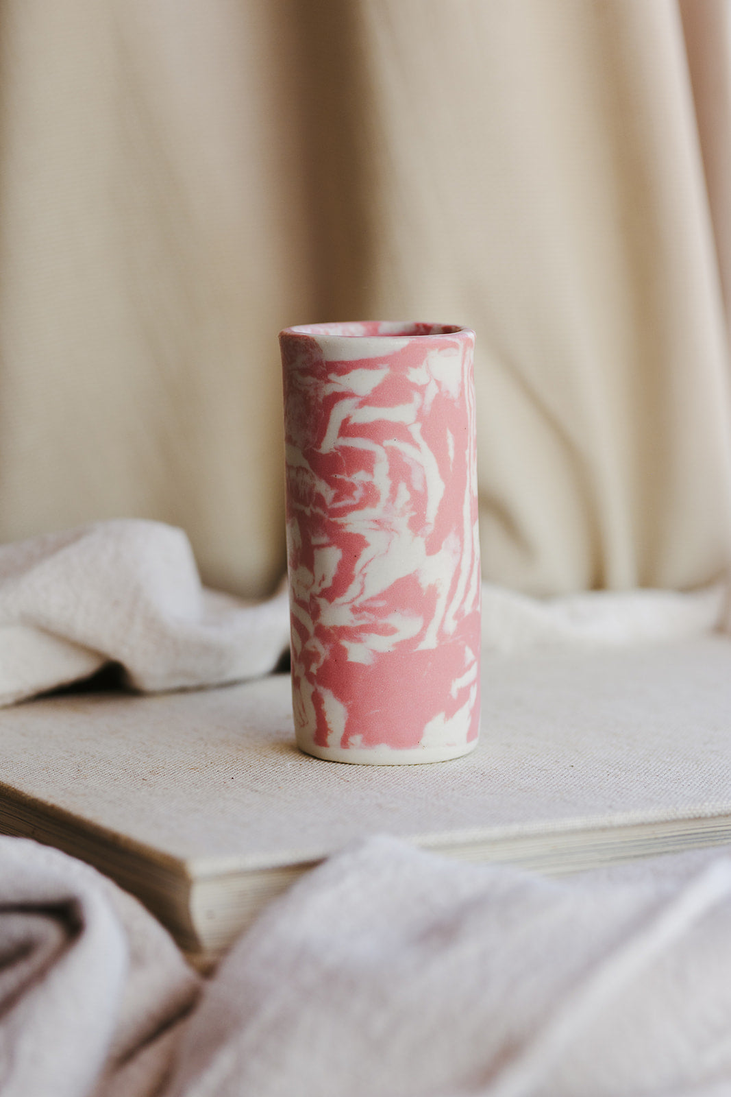 Nerikomi Skinny Vase Mixed Up