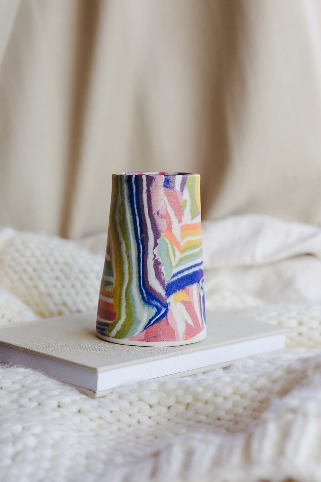 Nerikomi Vase Mixed Up