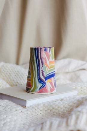 Nerikomi Vase Mixed Up