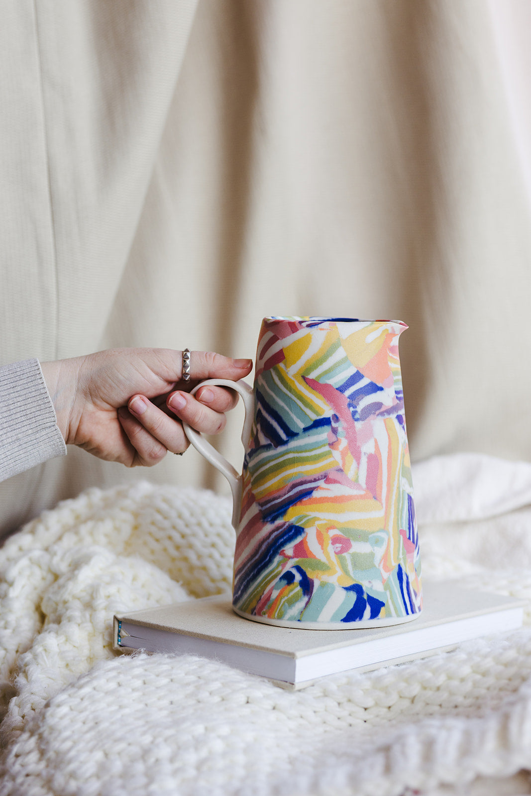 Nerikomi Jug Mixed Up