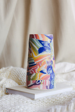 Nerikomi Vase Mixed Up