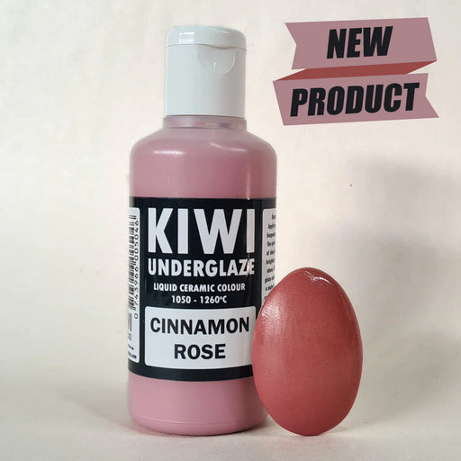 Kiwi Underglaze New Cinnamon Rose